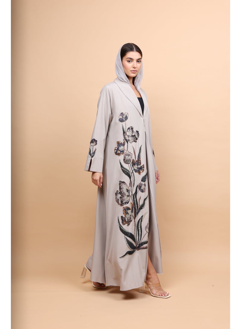 اكسا عباية إثيرال بيج جاردن كريست - Image 4